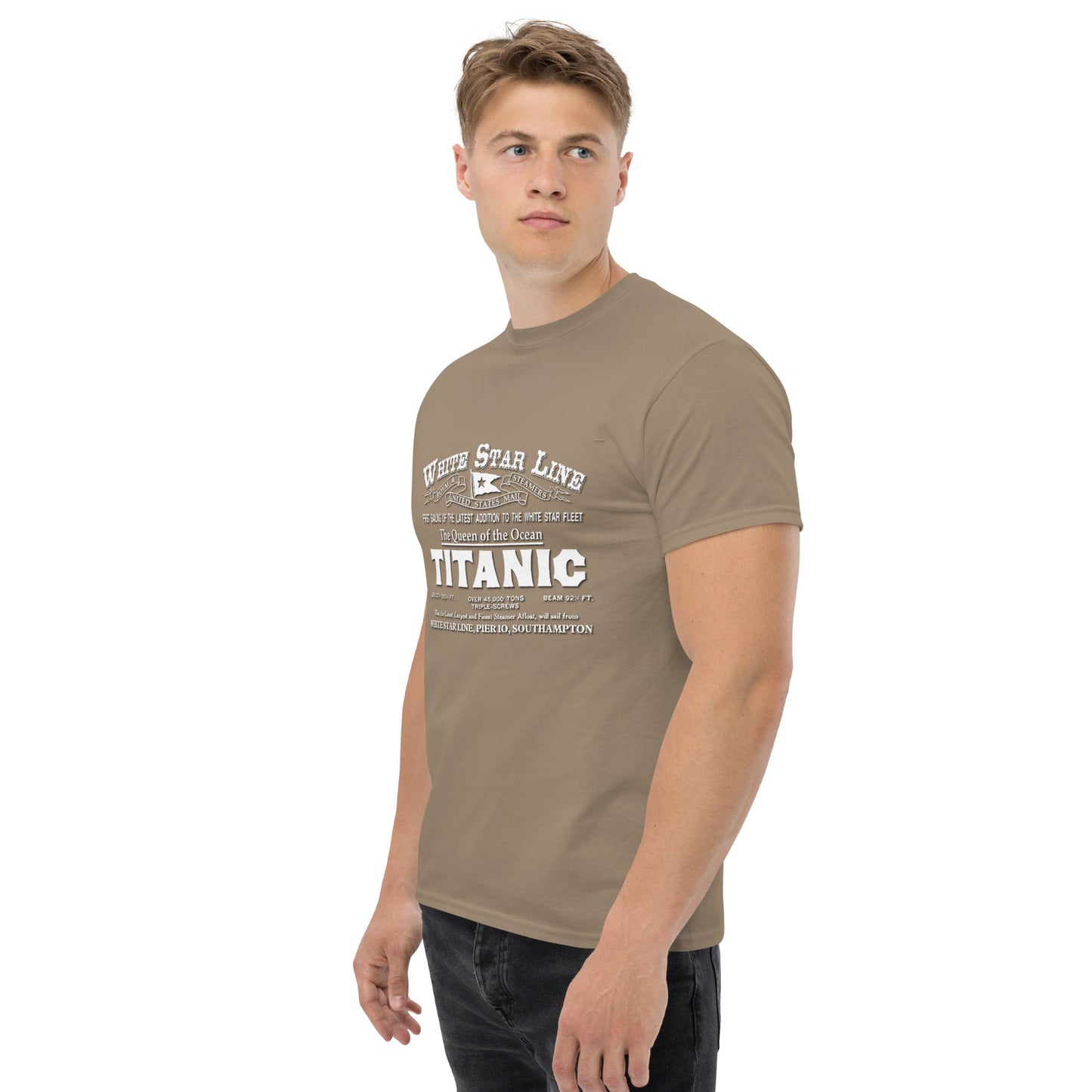 WHITE STAR LINE-Titanic Men's classic tee