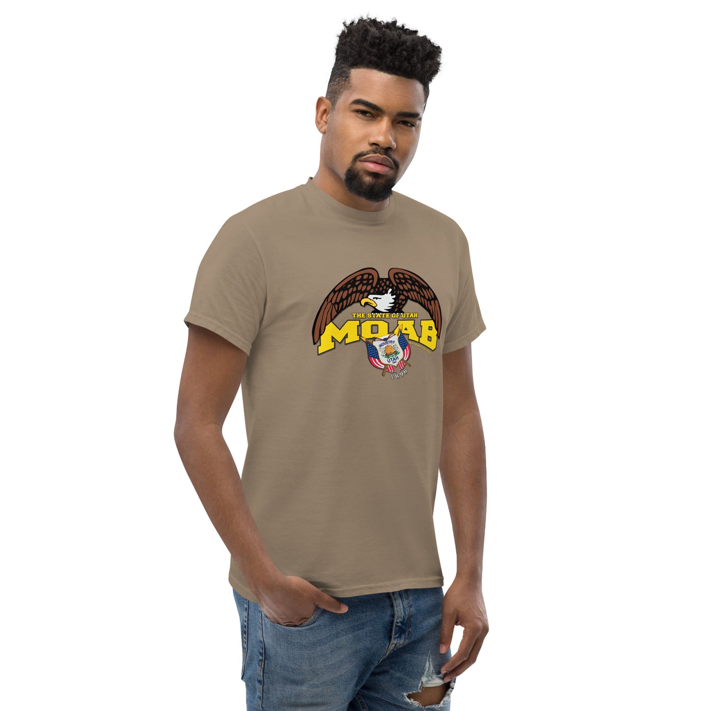 Moab t-shirt,Moab City t-shirt,Utah State T-shirt,comancha graphics,