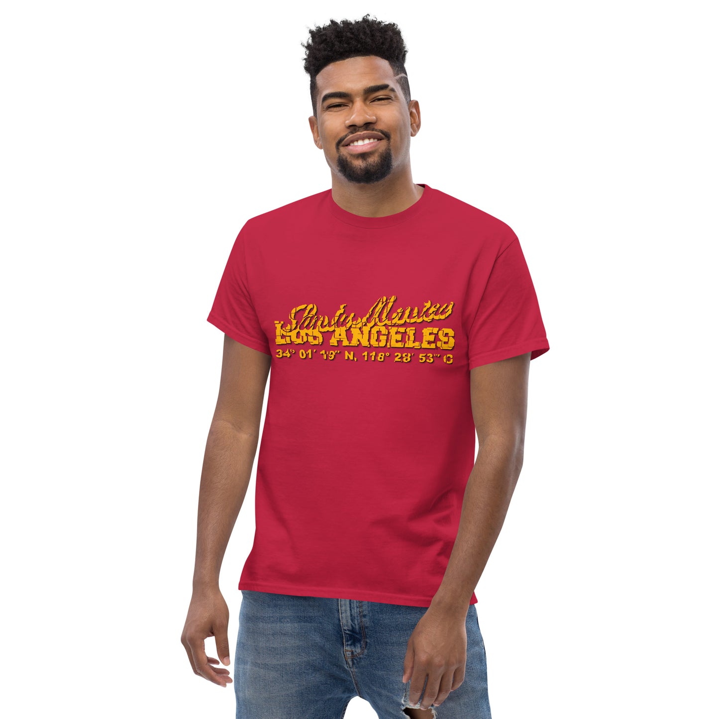 Santa Monica tee, los Angeles tee, T-Shirt Comancha.us, Comancha Design,comancha graphics,