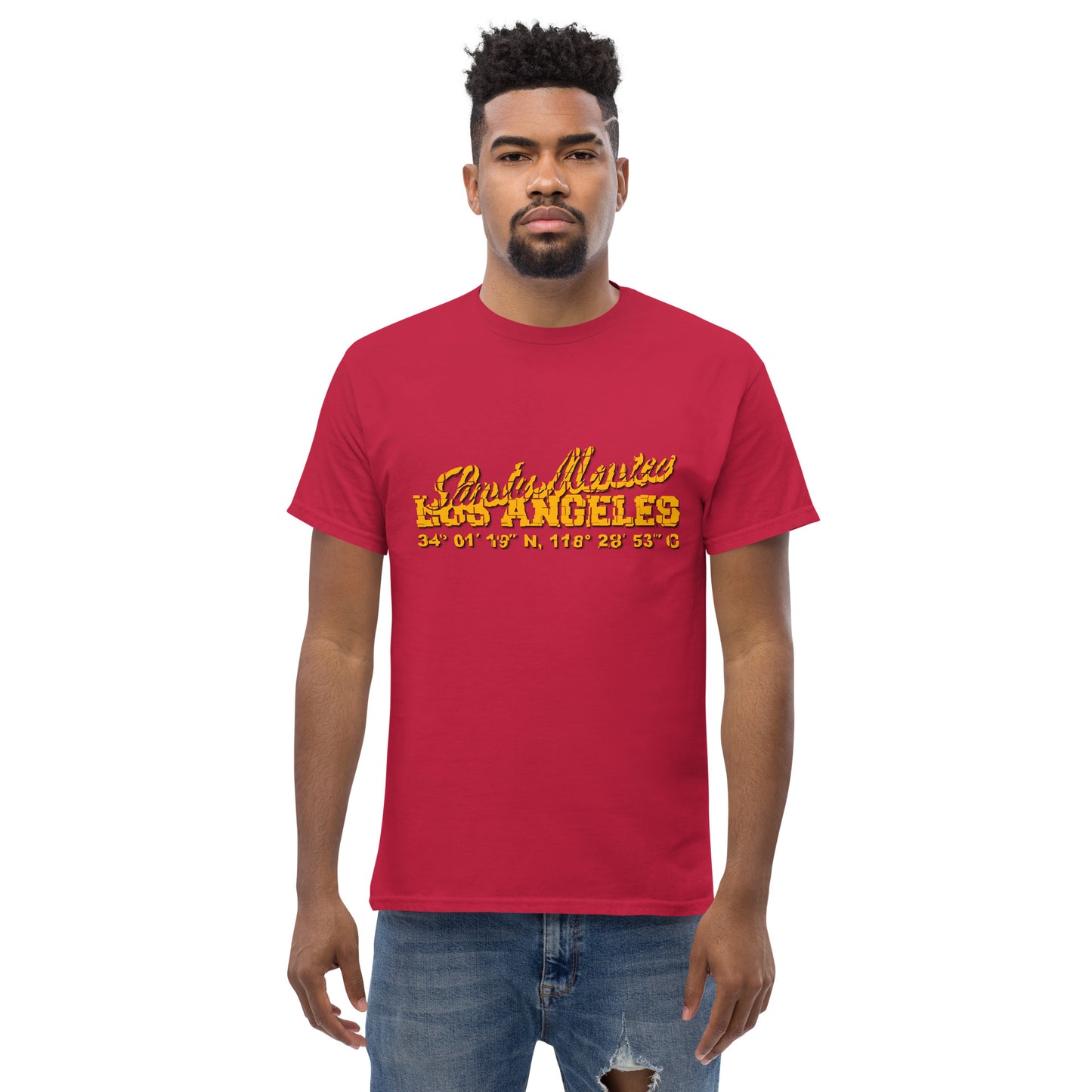 Santa Monica tee, los Angeles tee, T-Shirt Comancha.us, Comancha Design,comancha graphics,