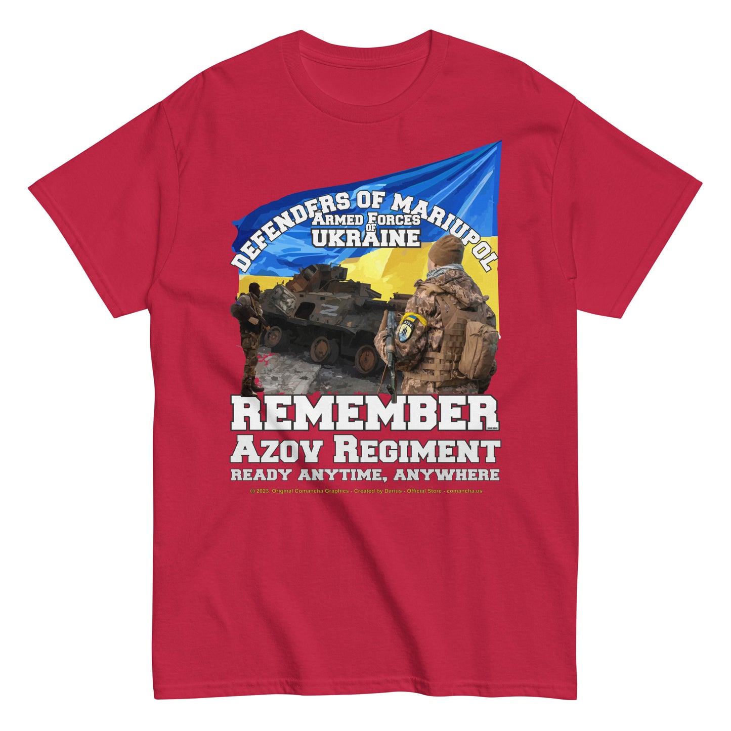 REMEMBER AZOV REGIMENT t-shirt