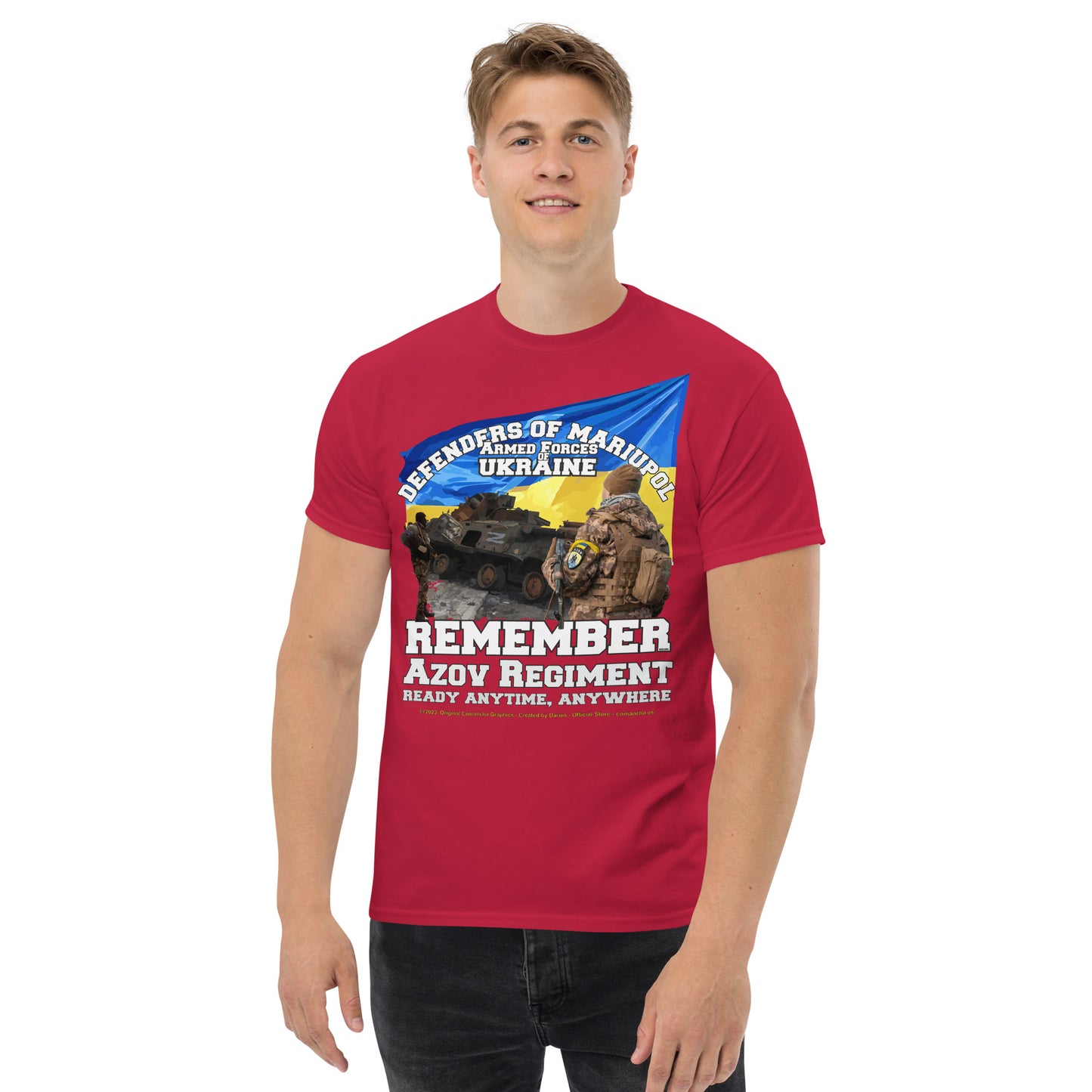 REMEMBER AZOV REGIMENT t-shirt