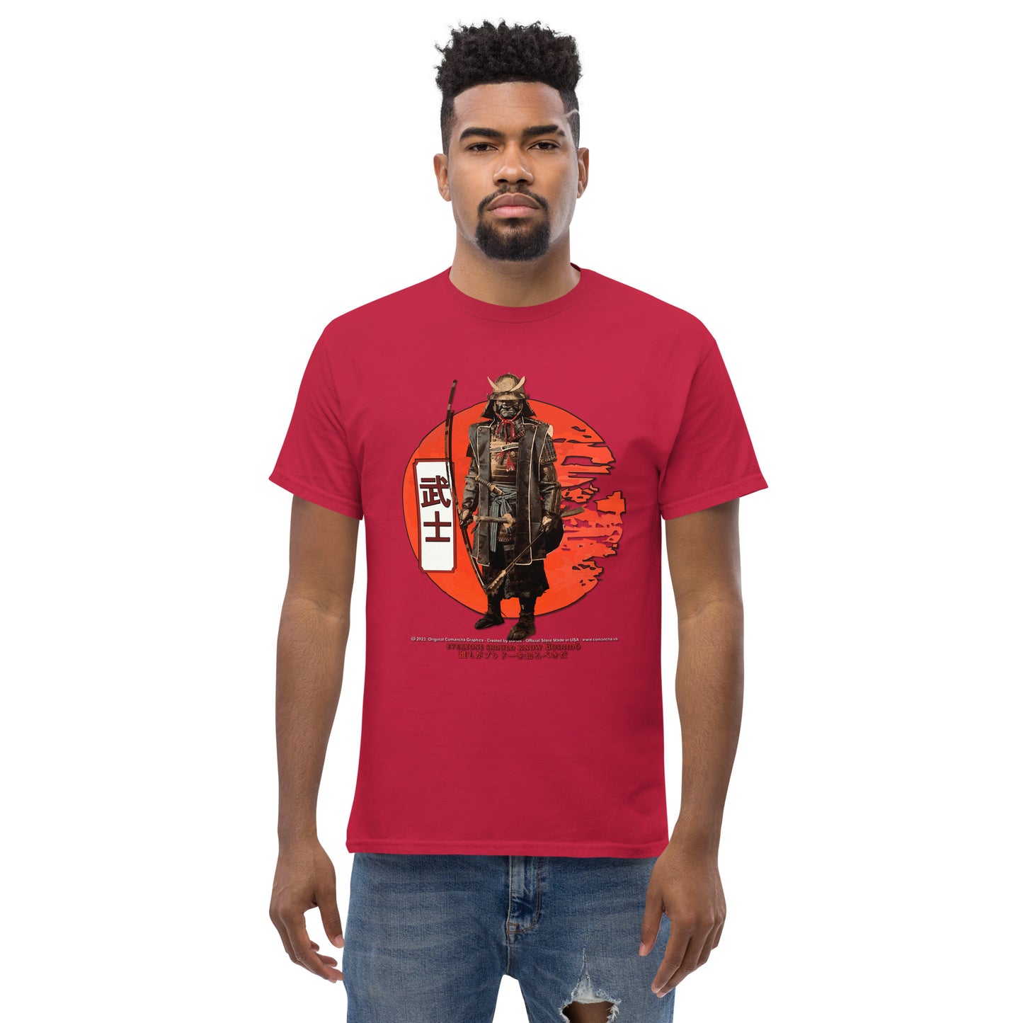 SAMURAI Japanese Tradition T-Shirt, Comancha T-shirts,