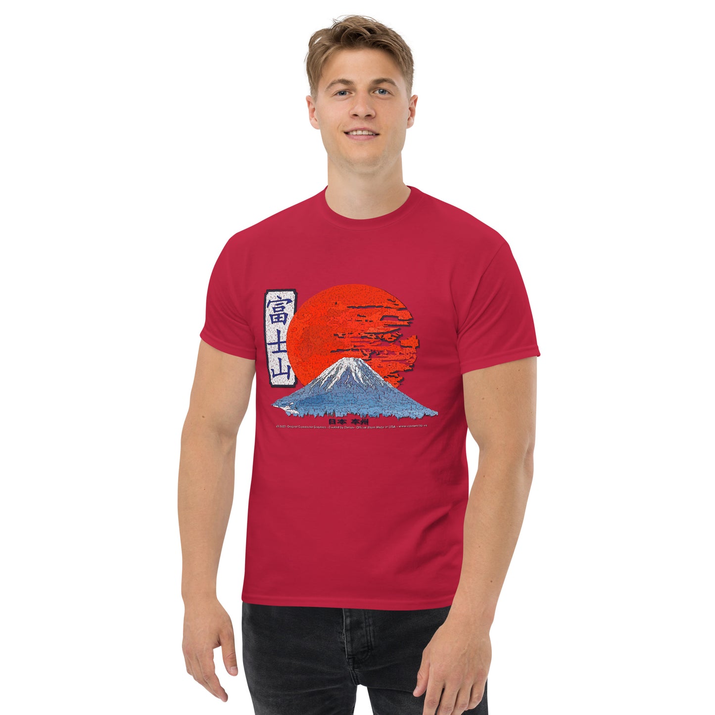FUJI MOUNTAIN - Japanese Tradition T-Shirt, Comancha Japanese T-shirts,