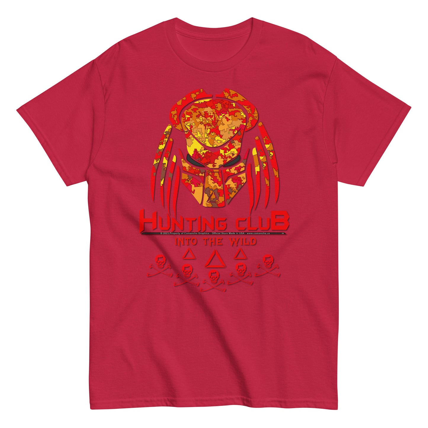Hunting Club tee, Hunting T-shirt, Best hunting T-shirt,Predator t-shirt, Predator hunting tee,comancha,