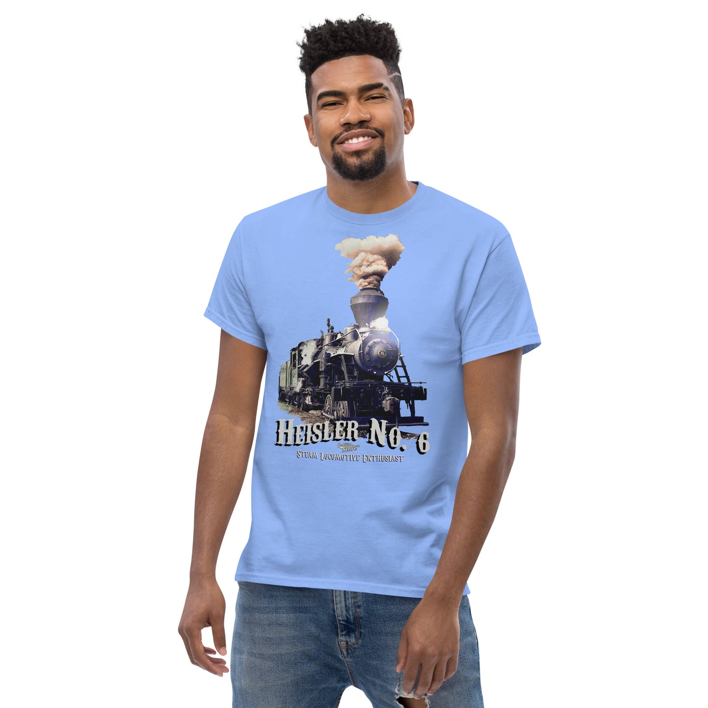 HEISLER N.o. 6 Steam Locomotive T-shirt