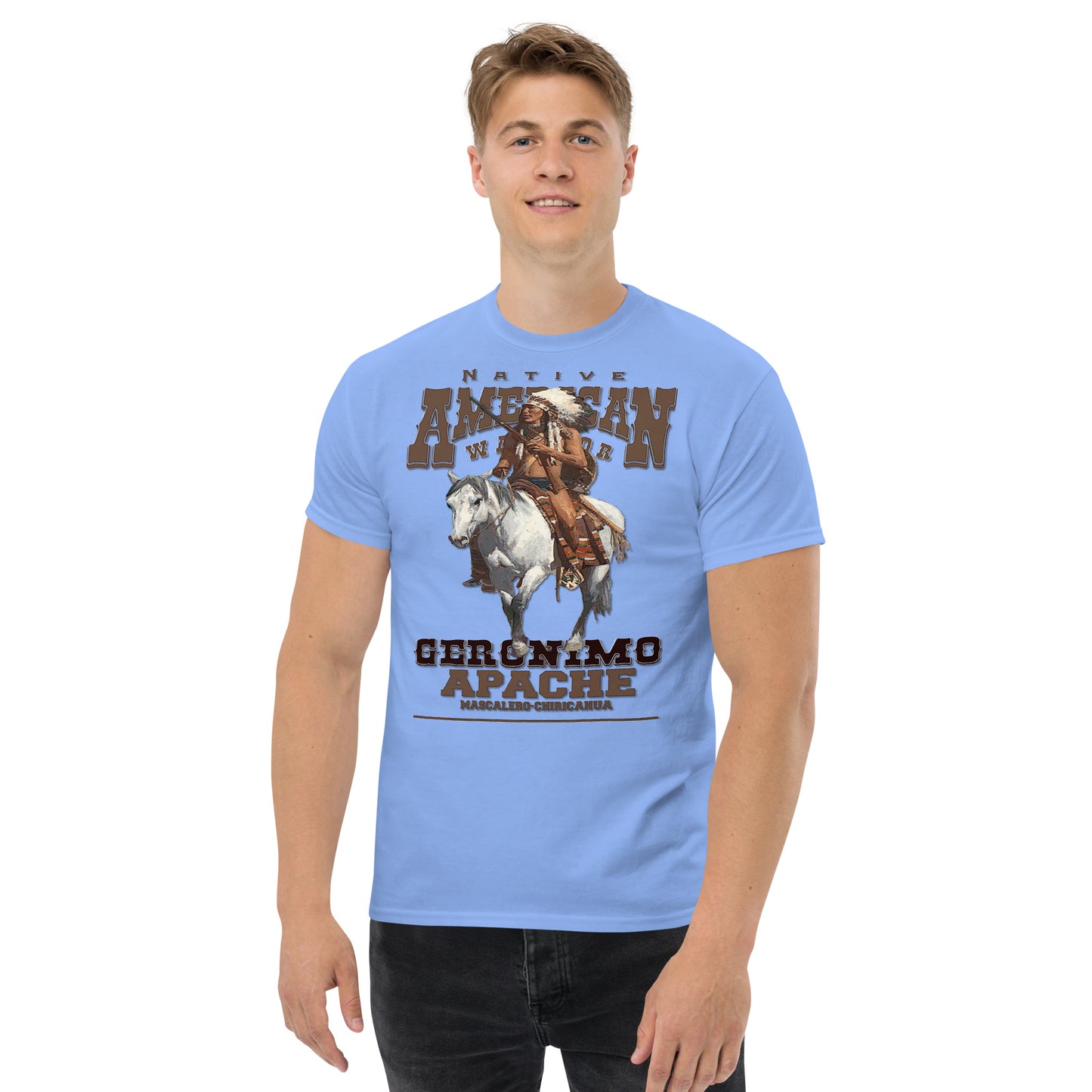 Geronimo Warrior tee | T-shirt Geronimo Warrior,t-shirt,native american|Native nations t-shirt| comancha graphics | T-shirts | American indian t-shirt | comanche t-shirt |