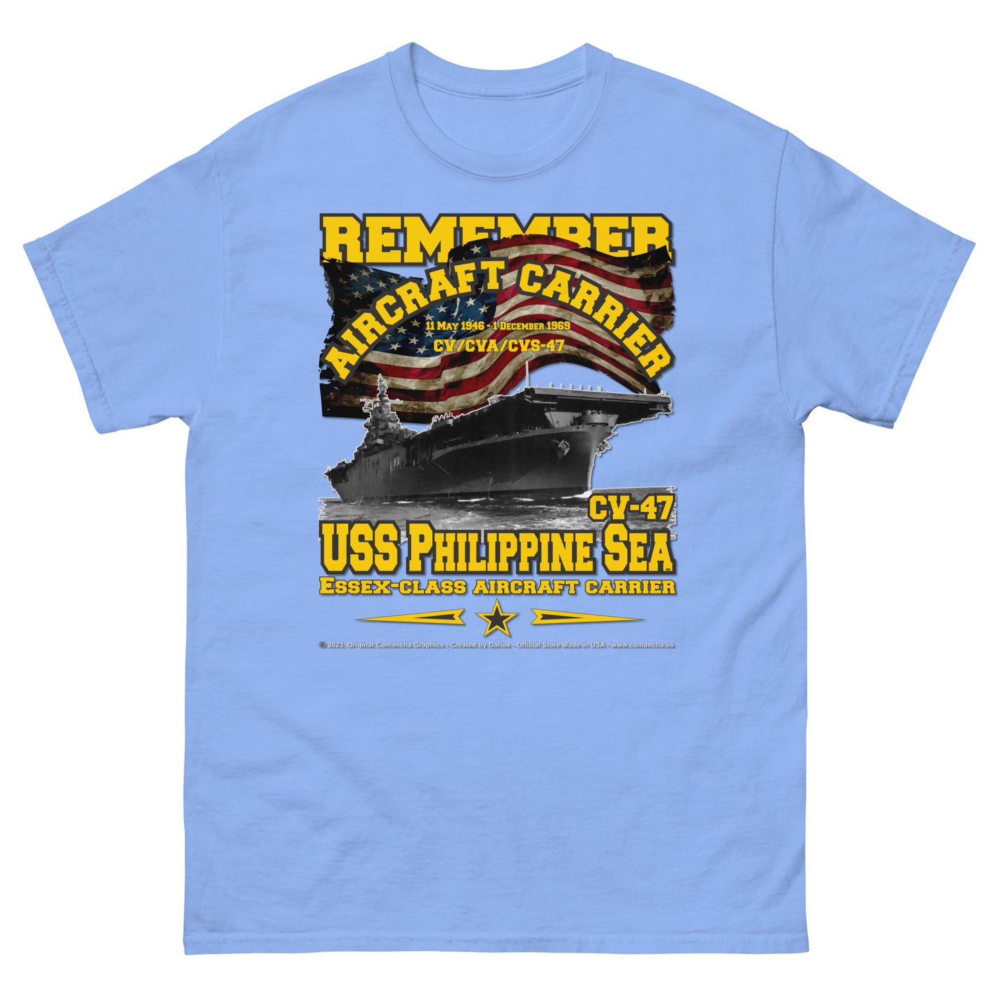 USS PHILIPPINE SEA CV-47 Shipmates T-Shirt