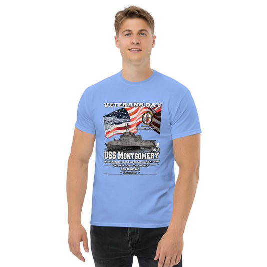 USS MONTGOMERY LCS-8 Littoral Combat Ship Sailor Classic T-Shirt, Comancha Navy Ships T-shirts,