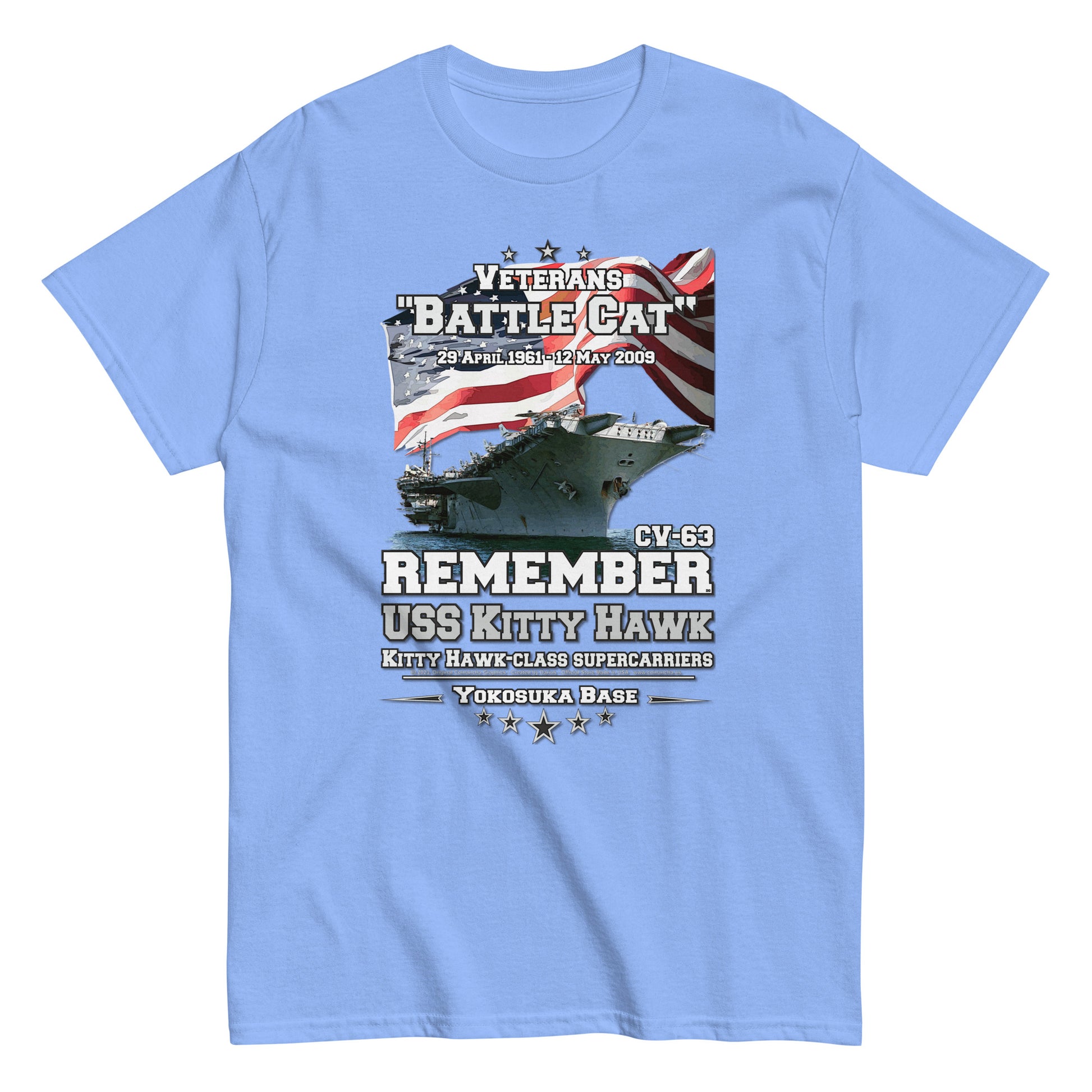 USS KITTY HAWK CVA-63 Aircraft Veterans Veterans T-Shirt, Comancha Military T-shirts,
