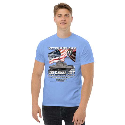USS KANSAS CITY LCS-22 Littoral Combat Ship Veterans T-Shirt, Comancha T-shirt Store,