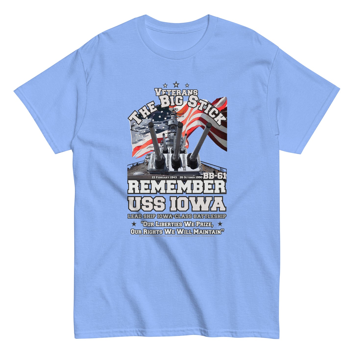 USS IOWA T-Shirt, USS IOWA BB-61 t-shirt, Battleship Veterans T-Shirt, US NAVY SHIPS Tees, US NAVY Veterans T-Shirt, USS IOWA BB-61 Battleship Veterans Classic T-Shirt, Comancha T-Shirt,