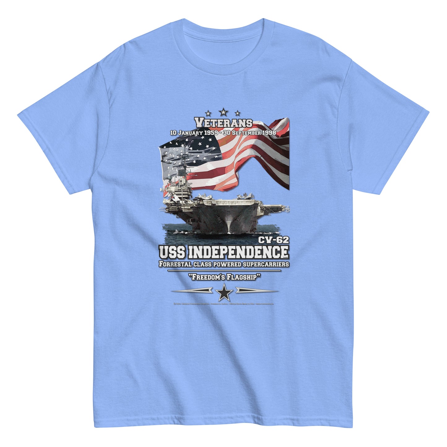 USS INDEPENDENCE CV-62 Aircraft Carrier Veterans Classic t-shirt, Comancha T-shirts, USS INDEPENDENCE CV-62 ,USS INDEPENDENCE CV-62 t-shirt, US NAVY Ships T-shirt, US navy veterans tees,USS INDEPENDENCE CV-62 Aircraft Carrier Veterans Classic T-shirt, Comancha US Graphics,