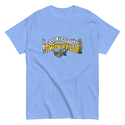 Twin Falls t-shirt, Idaho State T-shirt, Comancha Graphics,