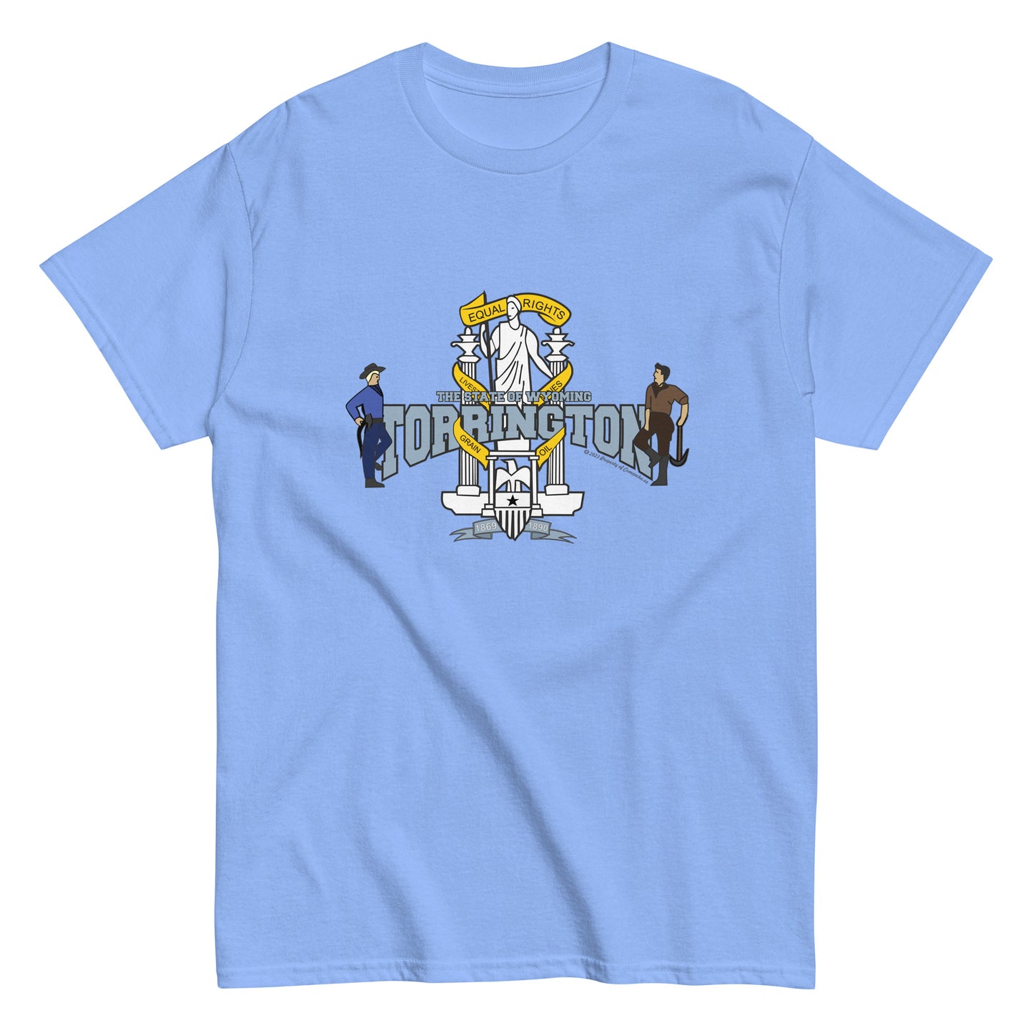 Torrington t-shirt,Wyoming T-shirt, Comancha Graphics,