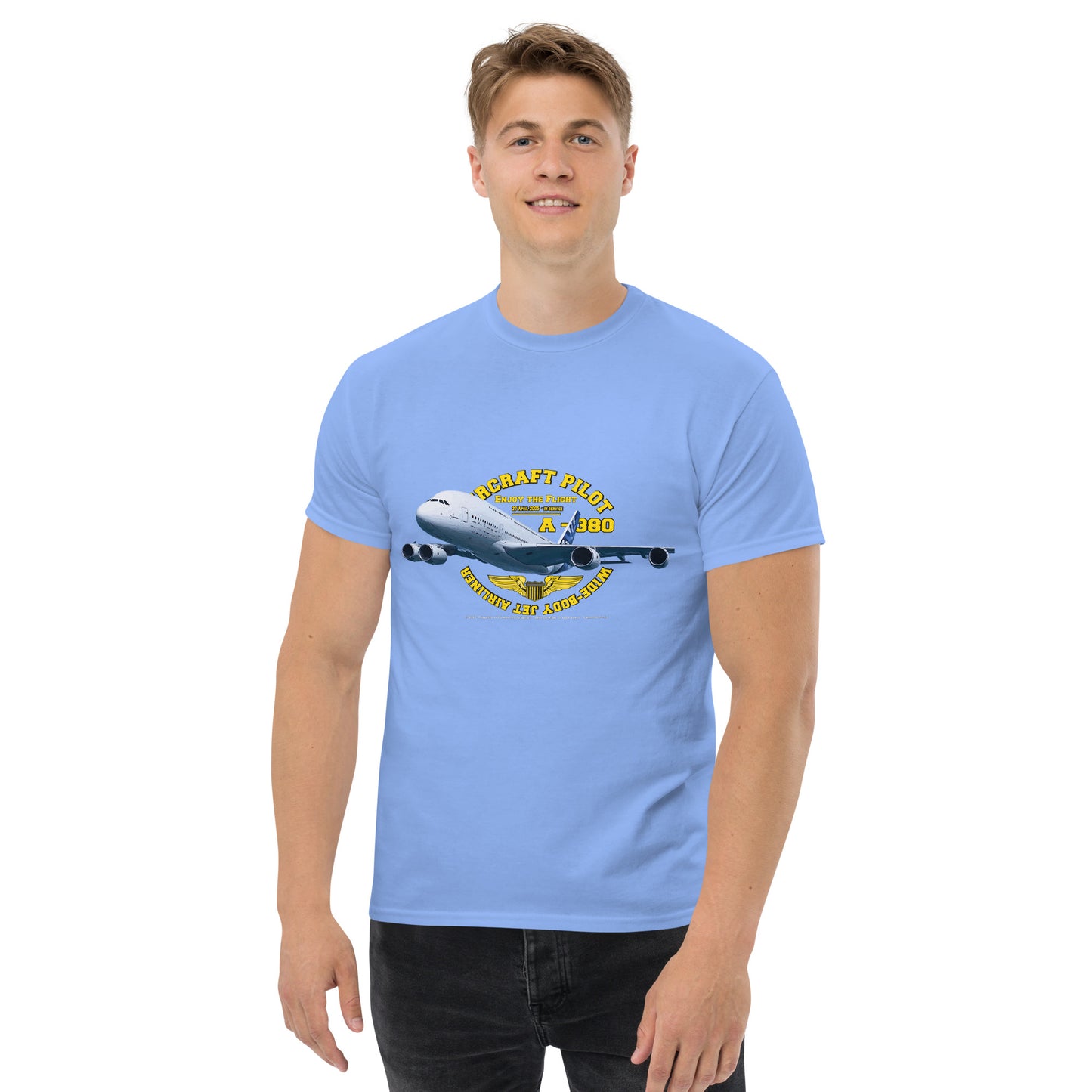 A380 Airliner tee, A380 t-shirt,Airliner t-shirt,A380 tee,comancha,