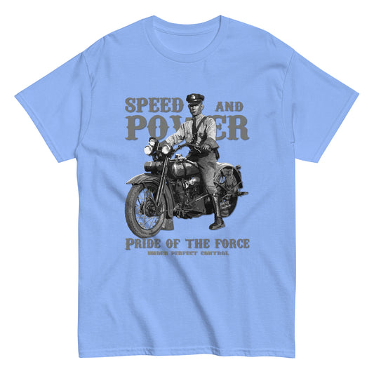 Motorcycle Speed & Power tee, Speed & Power tee, Motorcycles t-shirt,Vintage motorcycle t-shirt,comancha Graphics Tee,T-shirt store,