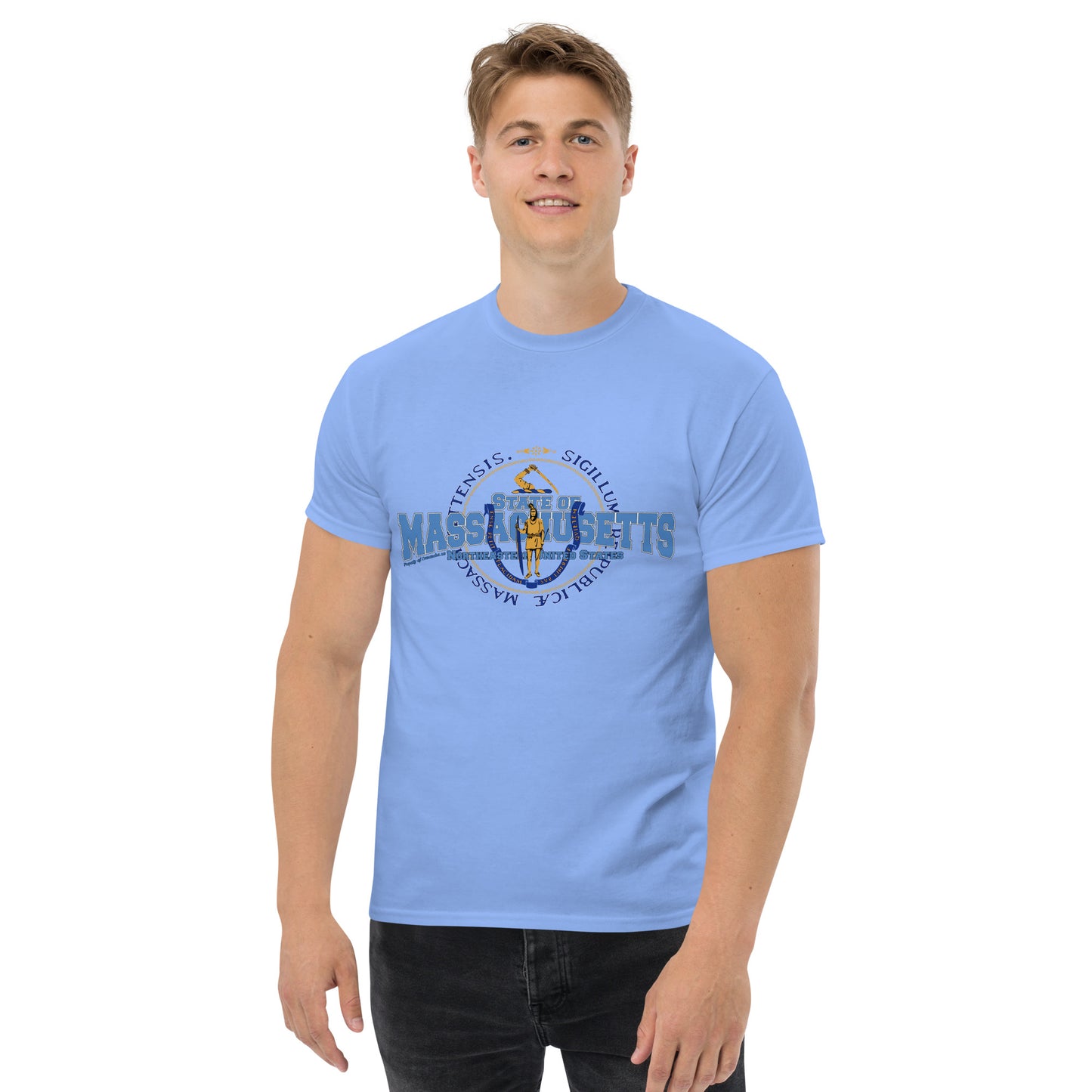 State of Massachusetts T-shirt, Comancha.us T-shirts,