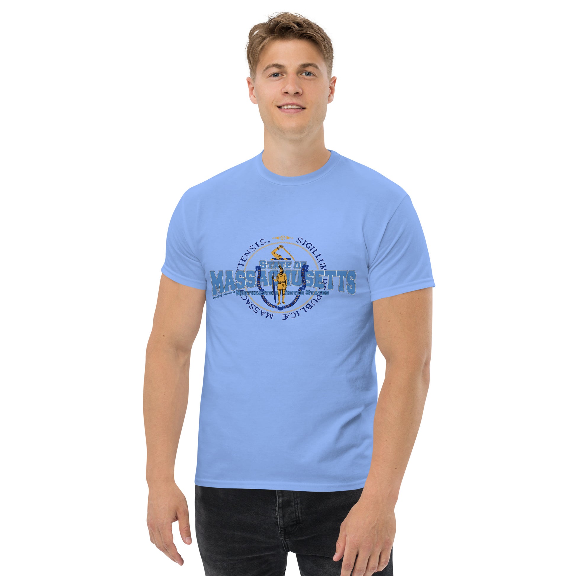 State of Massachusetts T-shirt, Comancha.us T-shirts,