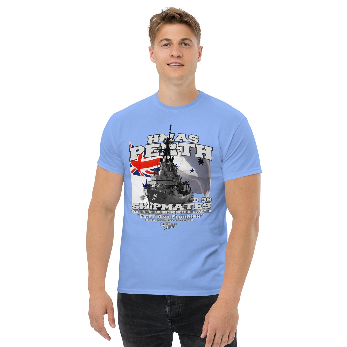 HMAS Perth D 38 Destroyer t-shirt