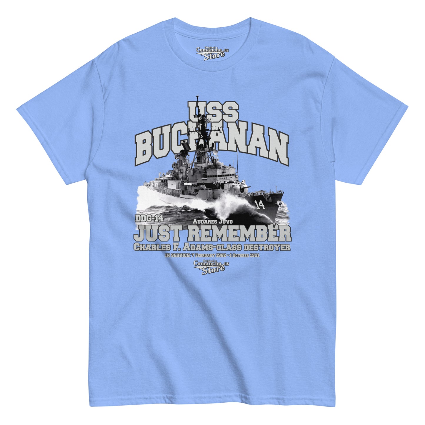 USS Buchanan DDG-14 t-shirt,