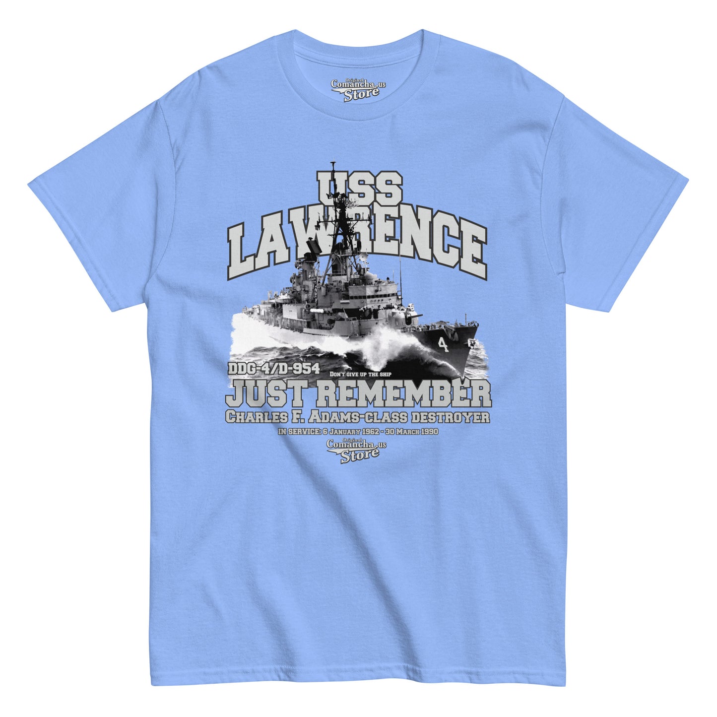 USS Lawrence DDG-4 Shipmates tee