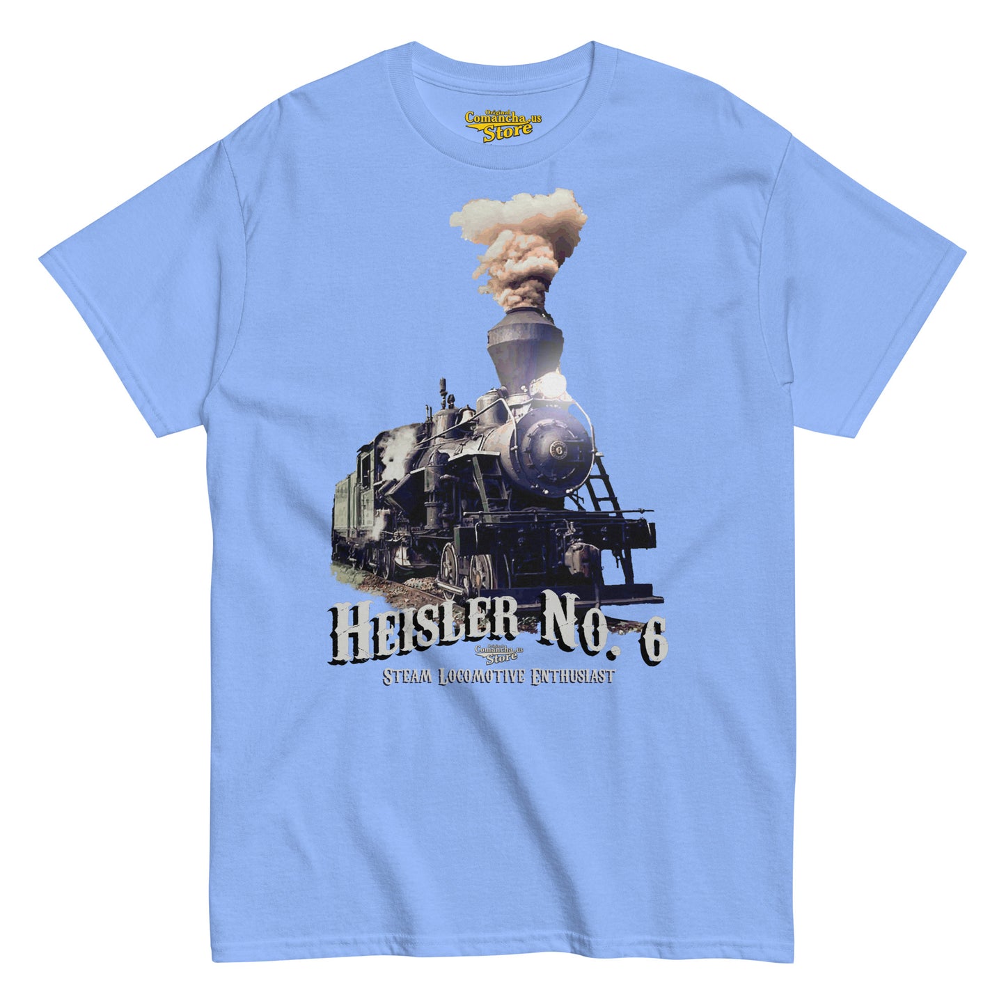 HEISLER N.o. 6 Steam Locomotive T-shirt