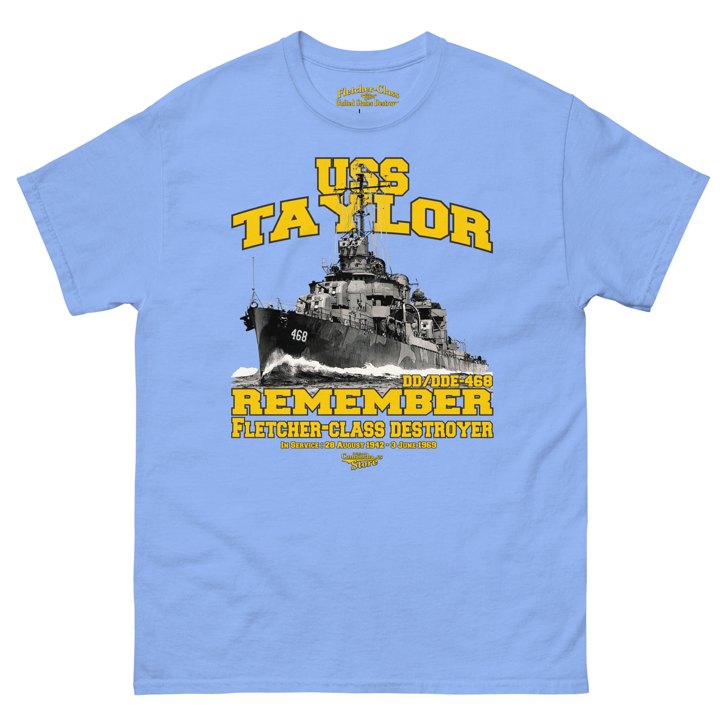 USS Taylor DD/DDE-468 t-shirt