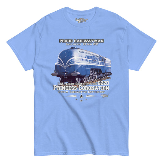 LMS Coronation Class No. 6220 t-shirt