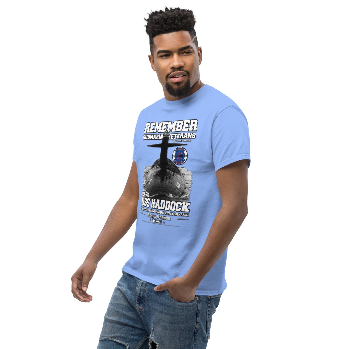 USS HADDOCK SSN-621 Shipmates T-shirt