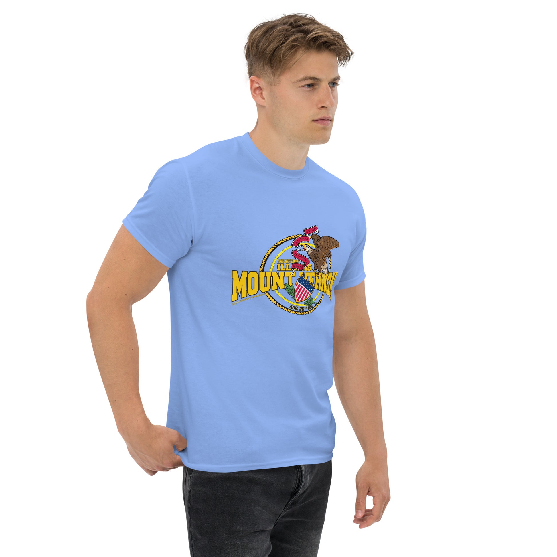 Mount Vernon t-shirt,Illinois T-shirt, Comancha Graphics,
