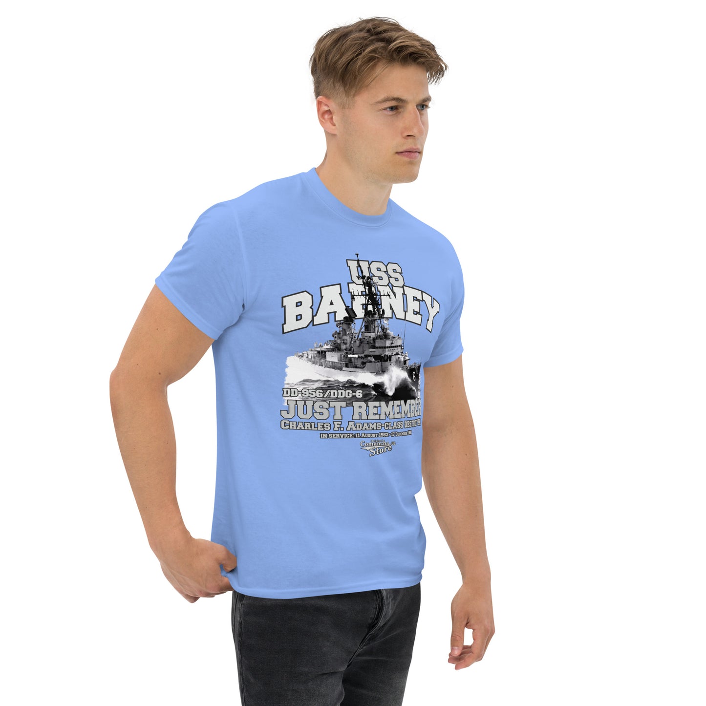 USS Barney DDG-6 t-shirt