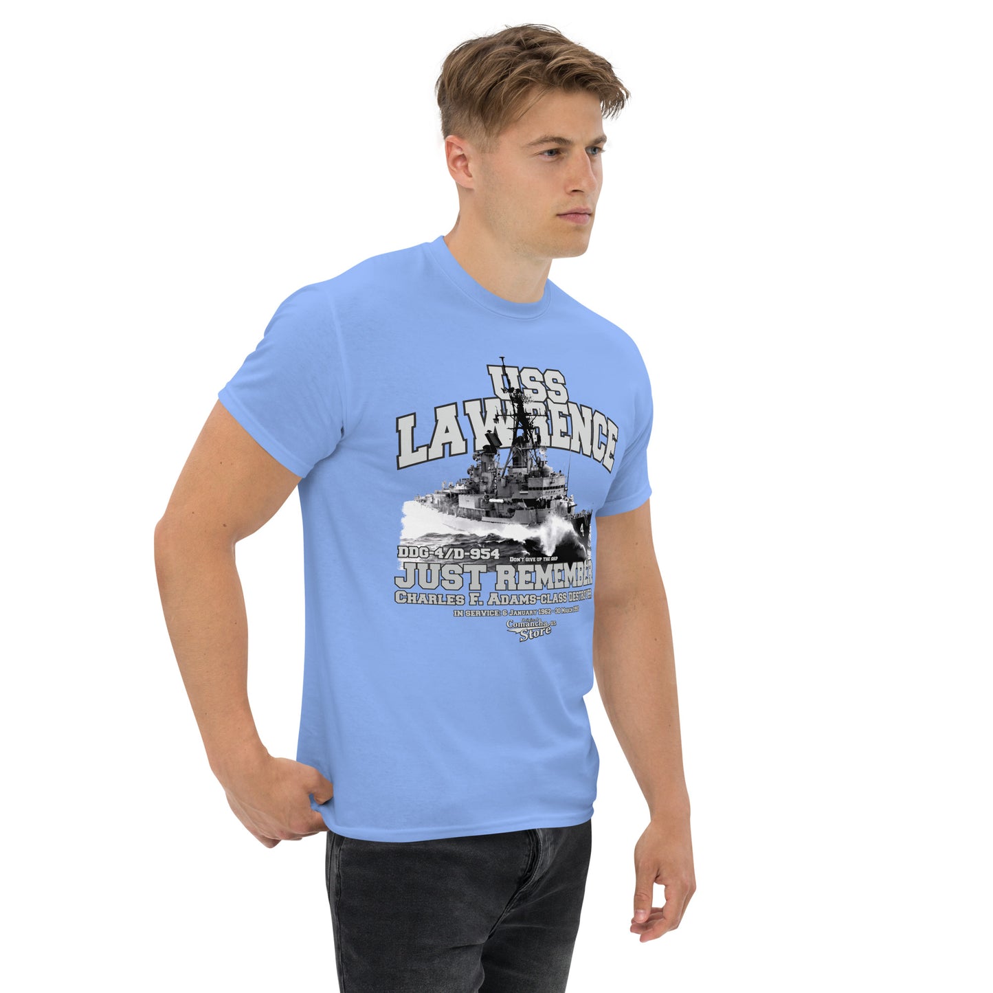 USS Lawrence DDG-4 Shipmates tee