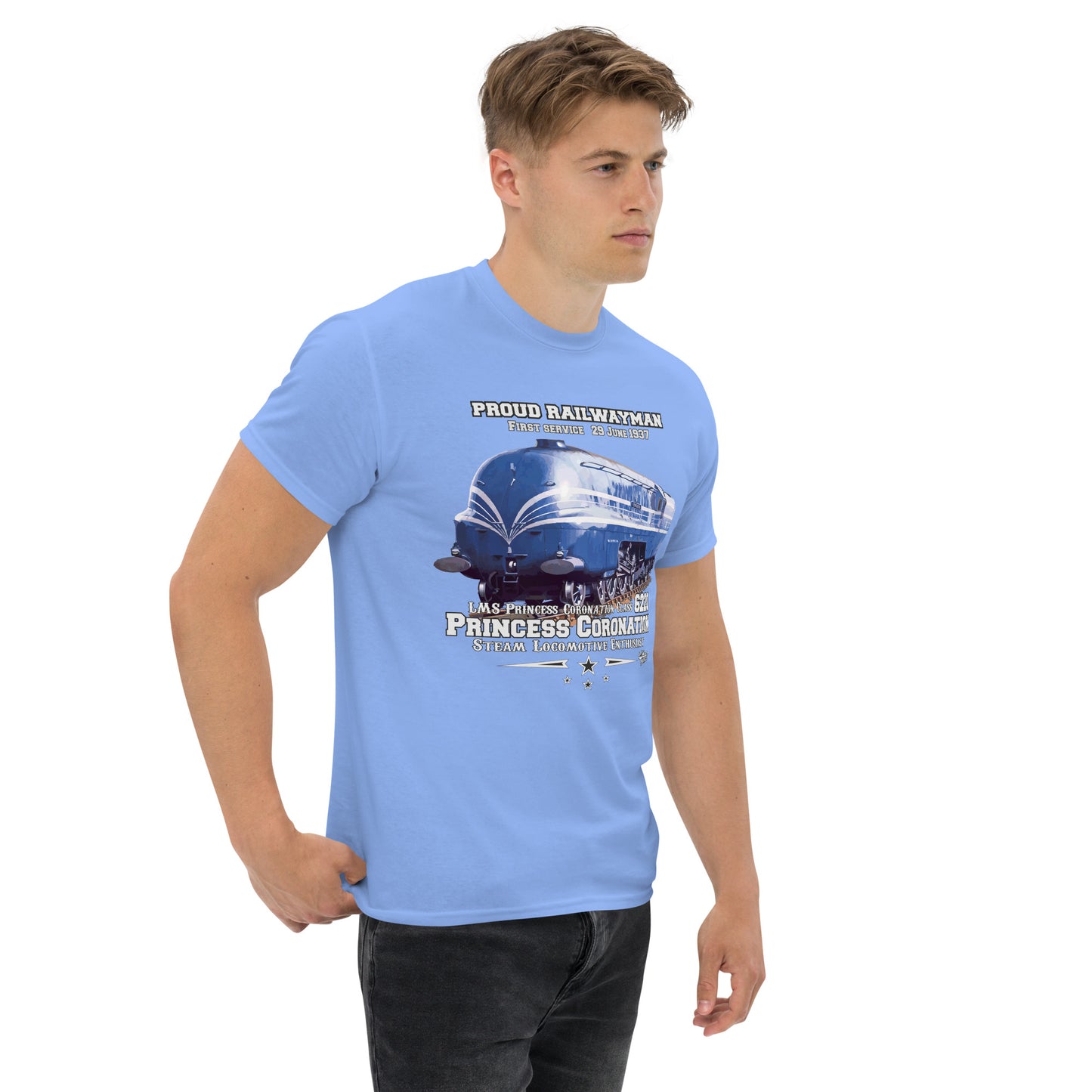 LMS Coronation Class No. 6220 t-shirt