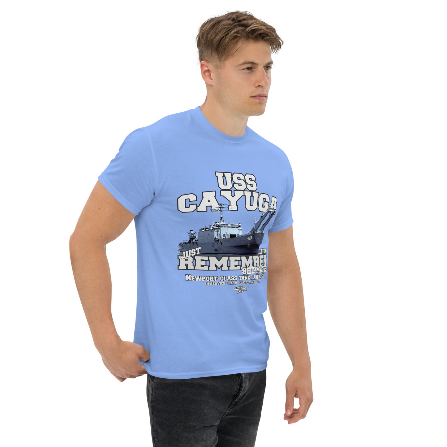 USS Cayuga LST-1186 t-shirt