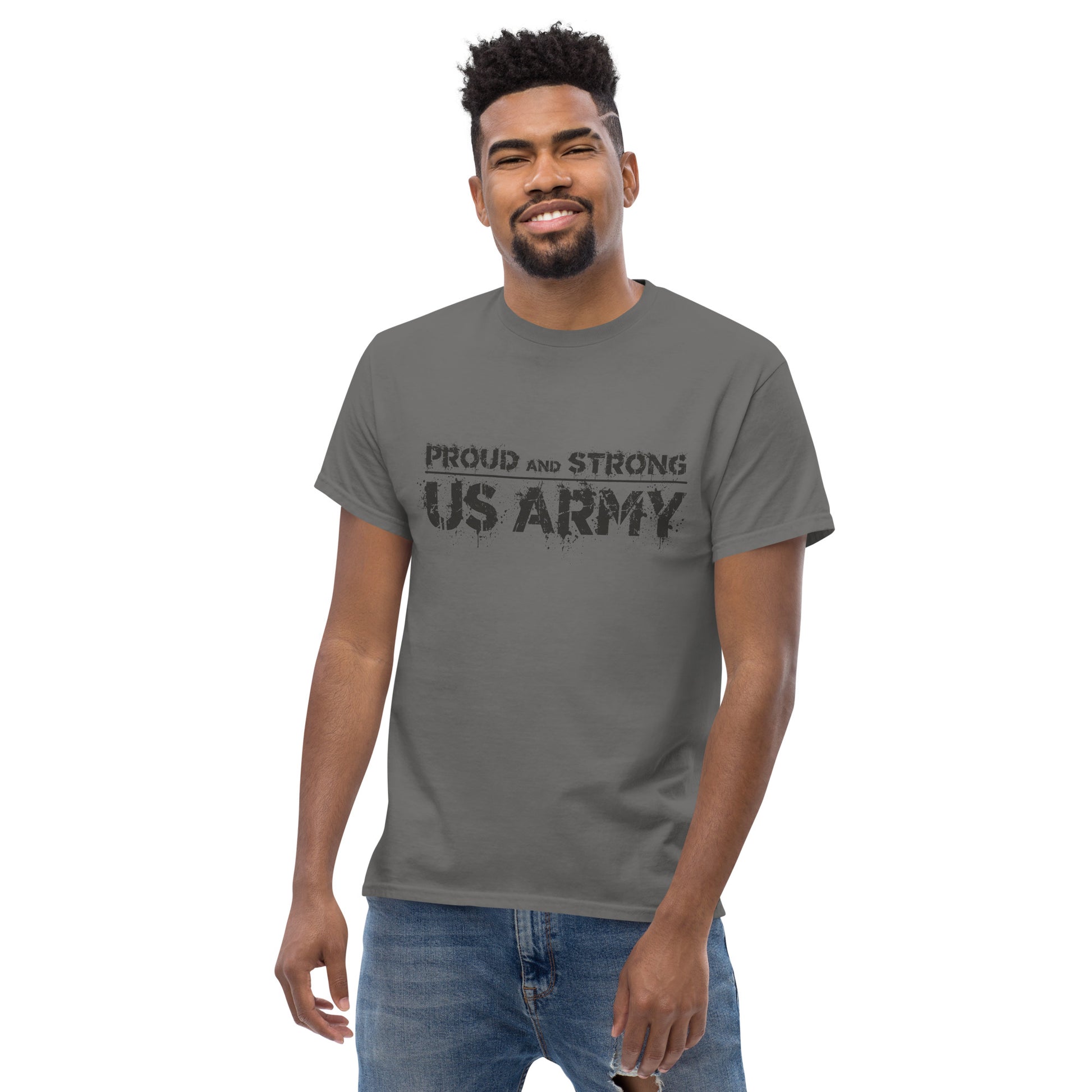 Proud and Strong US Army tee, Comancha Graphics,