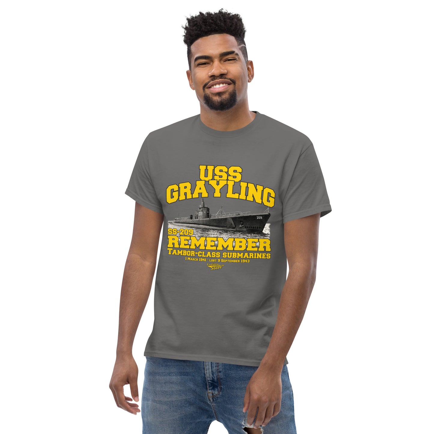 USS Grayling SS-209 Shipmates T-shirt