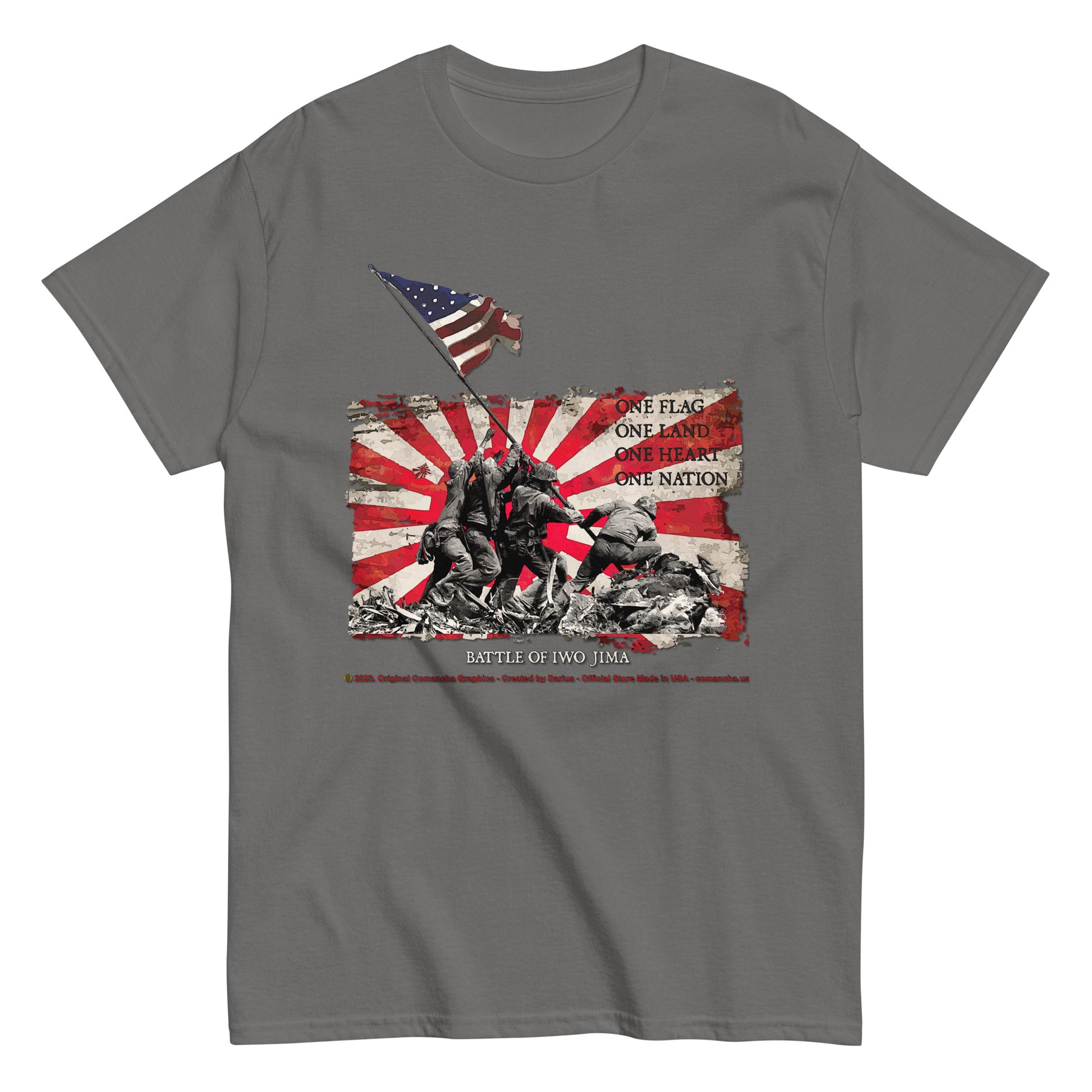 Battle of Iwo Jima T-Shirt, Comancha Graphics,