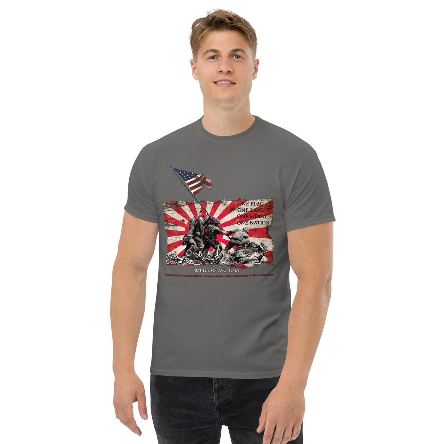Battle of Iwo Jima t-shirt