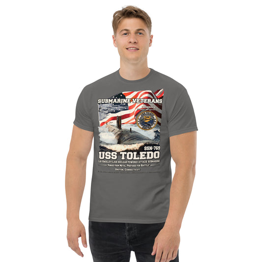 USS TOLEDO SSN-769 Submarine t-shirt