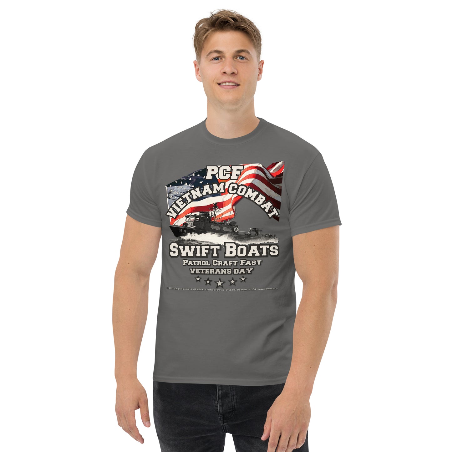SWIFT BOATS Vietnam Veterans t-shirt