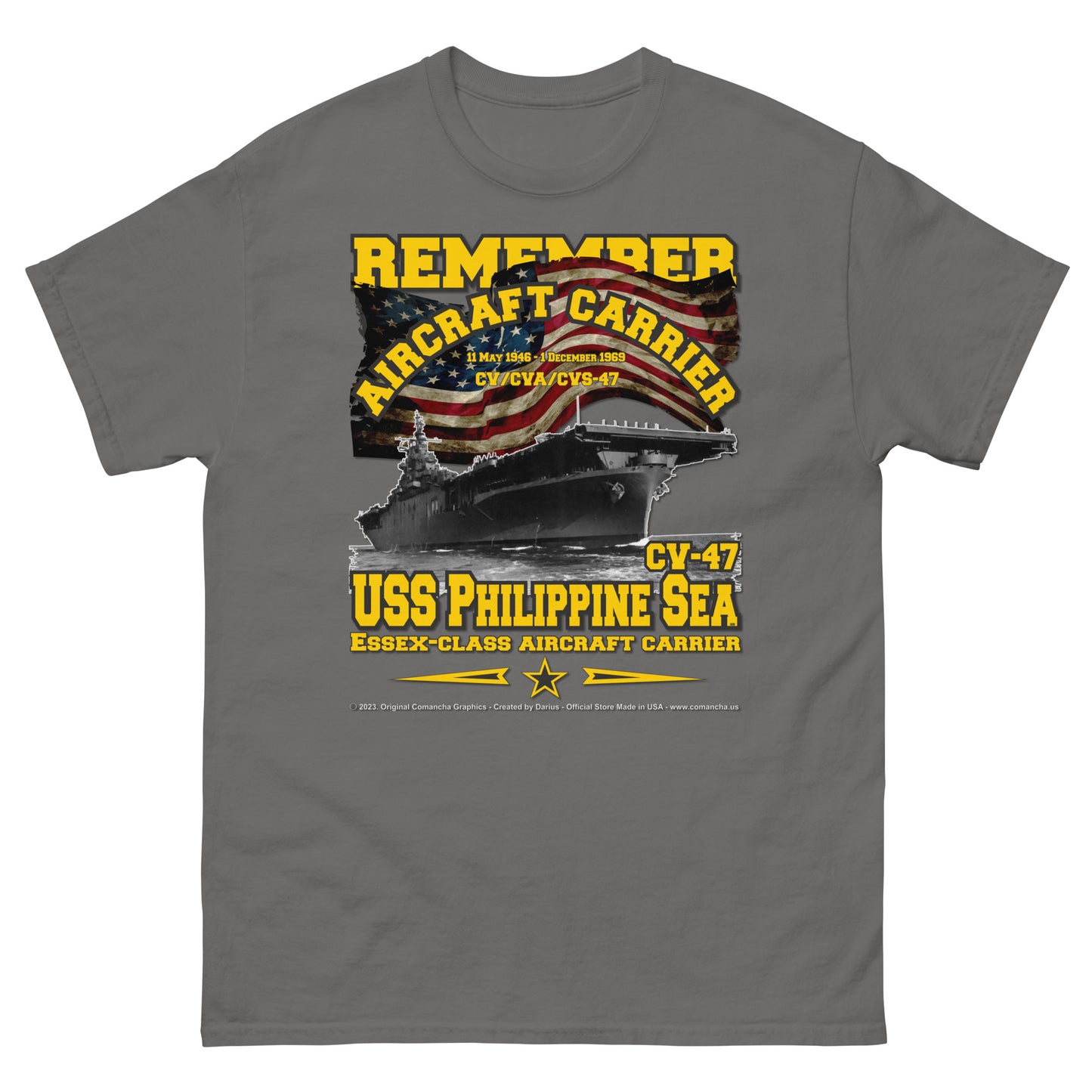 USS PHILIPPINE SEA CV-47 Shipmates T-Shirt