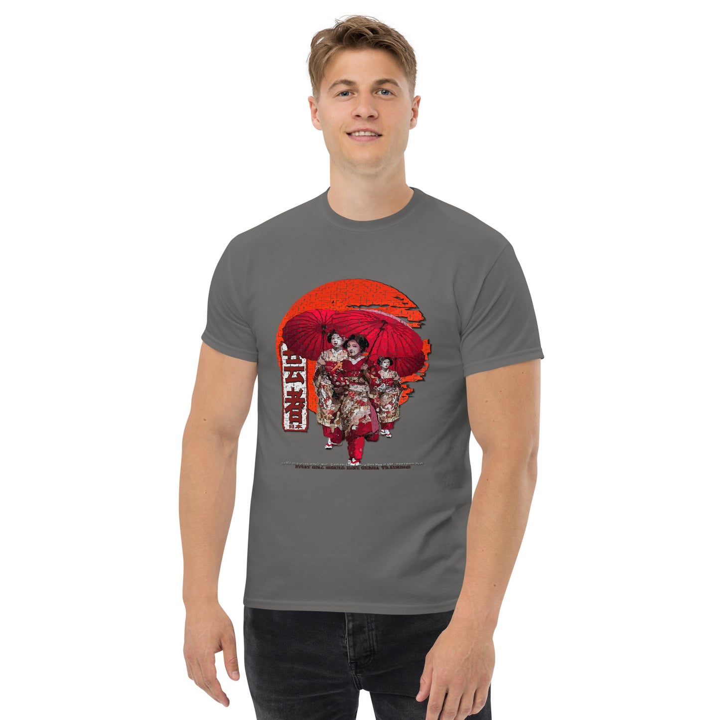 GEISHA - Japanese Tradition T-Shirt, Comancha Japanese Tradition T-shirts,