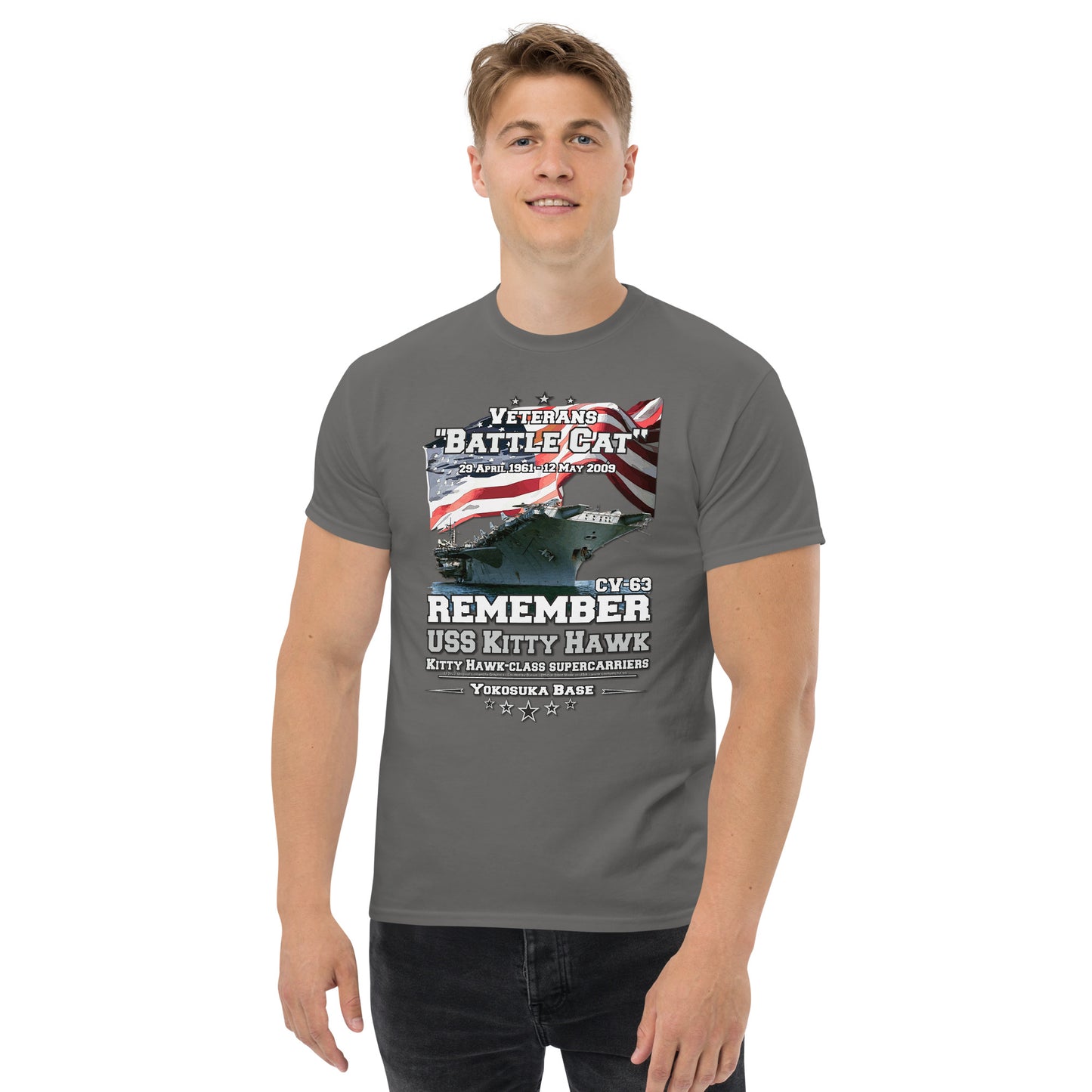USS KITTY HAWK CVA-63 Shipmates T-Shirt