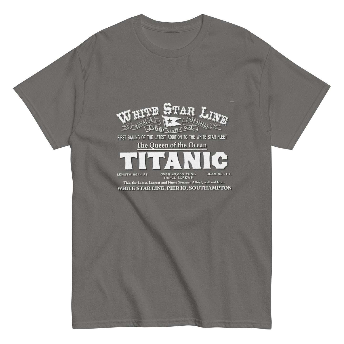 WHITE STAR LINE-Titanic Men's classic tee