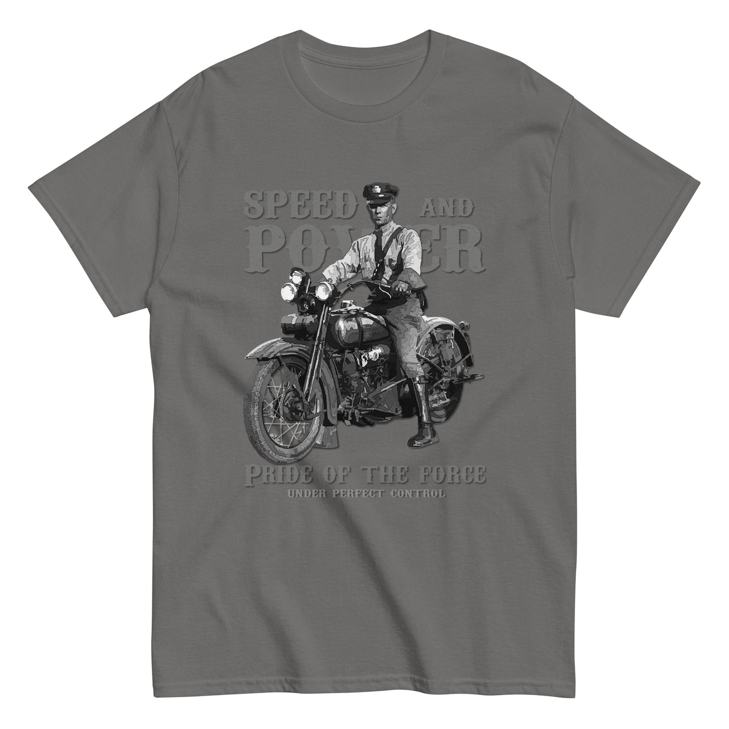 Motorcycle Speed & Power tee, Speed & Power tee, Motorcycles t-shirt,Vintage motorcycle t-shirt,comancha Graphics Tee,T-shirt store,