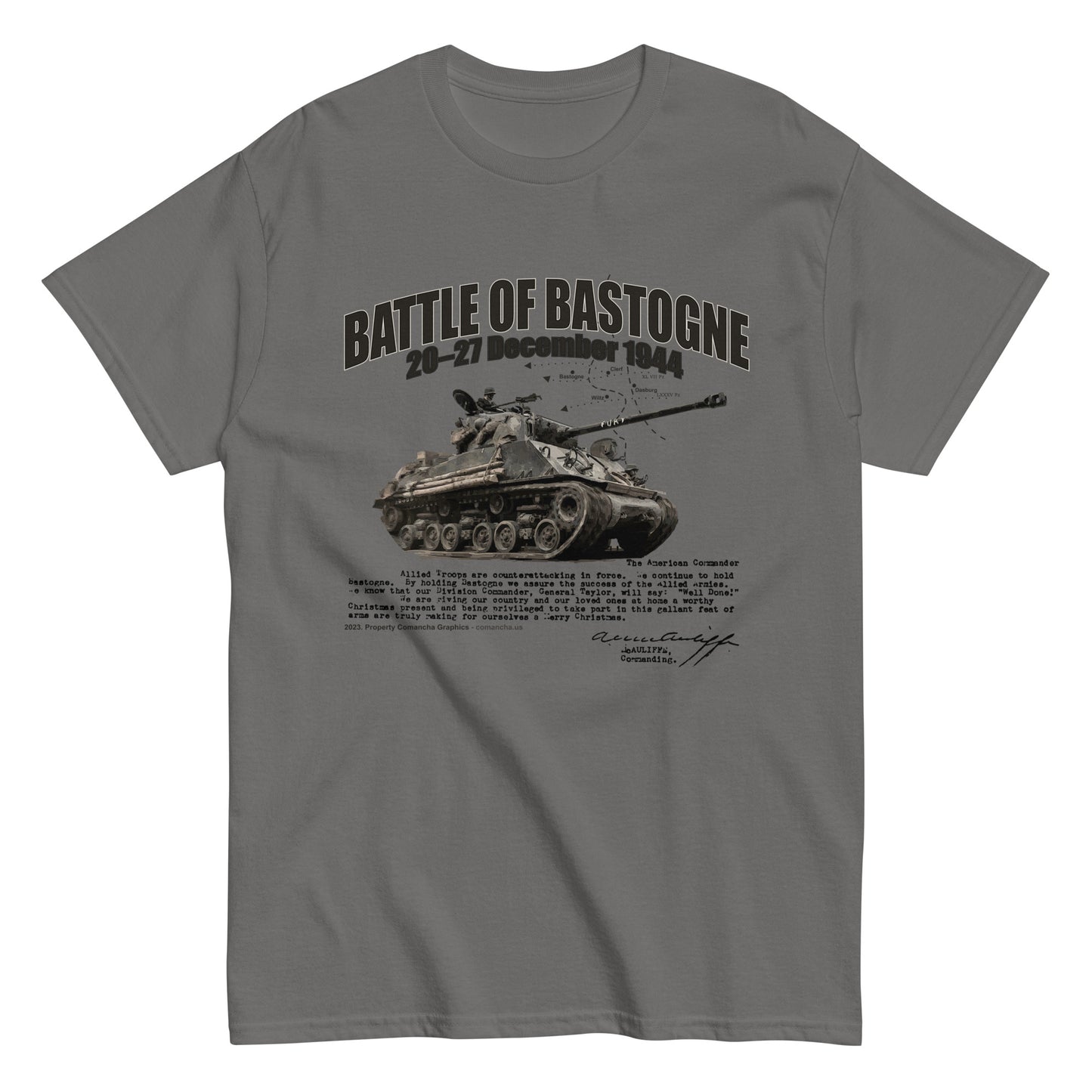 The Siege of Bastogne T-shirt, Operation Market garden T-Shirt, us veterans t-shirt,D-Day veterans,army veterans,ww2 veterans,comancha t-shirt,