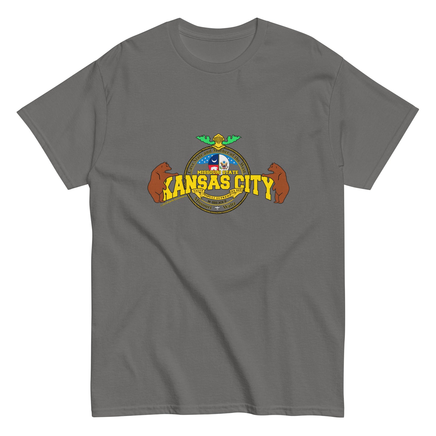 Kansas City tee, Missouri State t-shirt, Comancha.us,