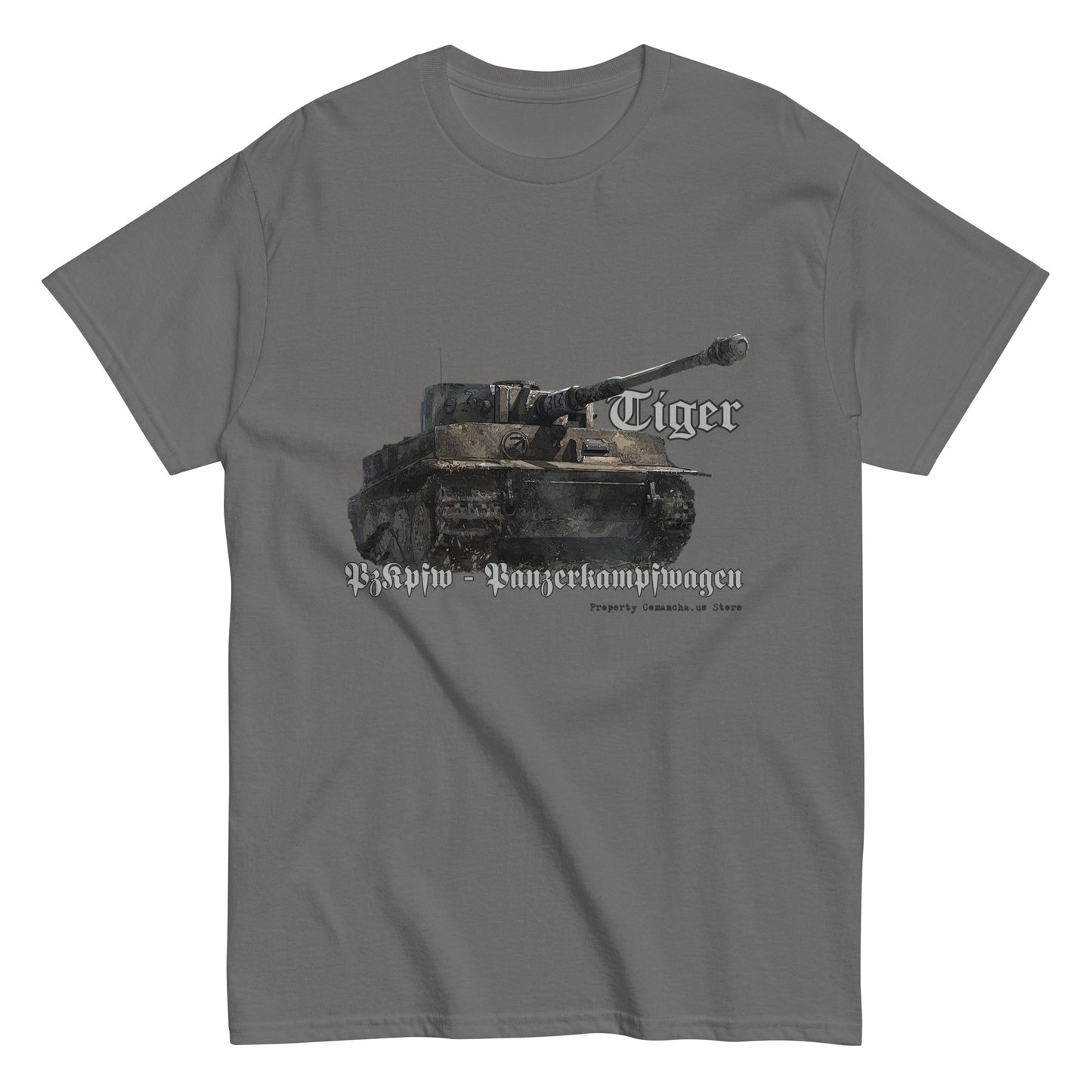 Tiger Tank T-shirt, German Tank tee, Comancha Graphics tees,