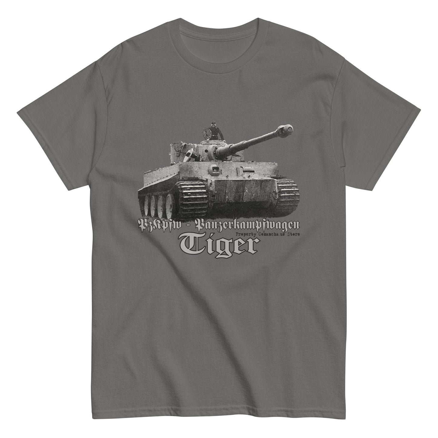 German Tiger T-shirt, Tiger Tank tee, Comancha T-shirt Store,